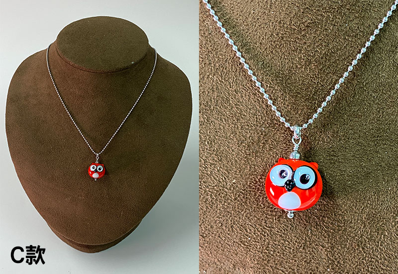 貓頭鷹小包花項鍊(多款)